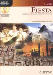 CURNOW MUSIC PRESS, Inc. FIESTA - Mexican&South American Favorites + CD / lesní roh (f horn)