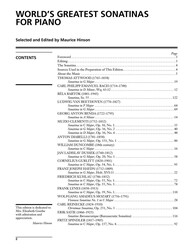 WORLD´S GREATEST SONATINAS for piano