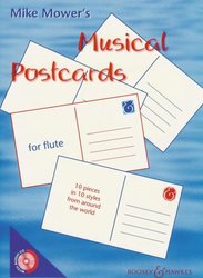 MUSICAL POSTCARDS + CD / příčná flétna
