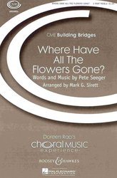 Hal Leonard Corporation WHERE HAVE ALL THE FLOWERS GONE? /  3-PART TREBLE*