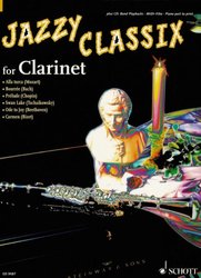 JAZZY CLASSIX + CD / klarinet + piano