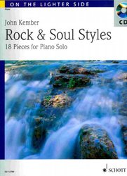 ROCK &amp; SOUL STYLE by John Kember + CD / sólo klavír