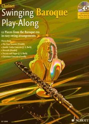 SCHOTT&Co. LTD SWINGING BAROQUE + CD / klarinet a piano