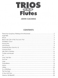 Trios for Flute / 22 skladeb pro tři příčné flétny