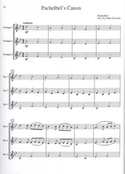 TRIOS FOR TRUMPETS arranged by John Cacavas / tria pro trumpetu
