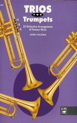 TRIOS FOR TRUMPETS arranged by John Cacavas / tria pro trumpetu