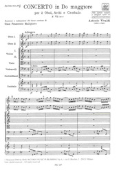 Concerto in C Major (RV534) for 2 Oboes, Strings &amp; Cembalo