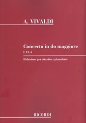 RICORDI Concerto in C Major (RV443) for Flute&Piano
