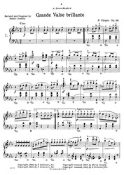 CHOPIN: WALTZES for the piano / Valčíky pro klavír