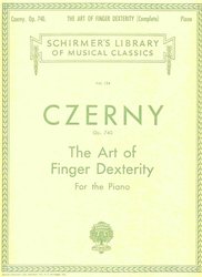 CZERNY. Op.740 - THE ART OF FINGER DEXTERITY (Umění pohotovosti prstů) / klavír
