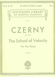 CZERNY, Op.299 - THE SCHOOL OF VELOCITY (Škola zběhlosti) - Complete piano / klavír