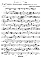 KAYSER: Elementary and Progressive Studies for the Violin, op.20 / 36 jednoduchých a progresivních etud pro housle