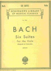 SCHIRMER, Inc. SIX SUITES by BACH - viola
