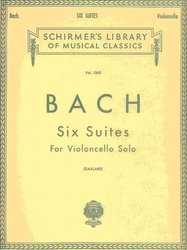 SCHIRMER, Inc. SIX SUITES FOR VIOLONCELLO by J.S. BACH