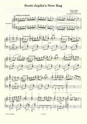 8 RAGTIMES by Scott Joplin / akordeon