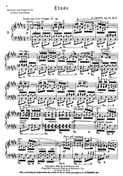 Chopin: Etude In E Major Op.10 No.3 / sólo klavír
