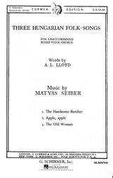 THREE HUNGARIAN FOLK SONGS / SATB