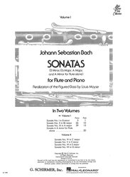 Bach: Sonatas (volume 1) /  příčná flétna a klavír