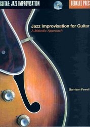 Berklee Press Jazz Improvisation for Guitar - A Melodic Approach + CD / kytara + tabulatura