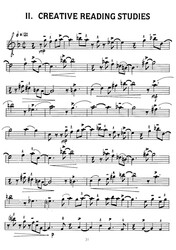 Creative Reading Studies for SAXOPHONE / saxofon