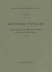 RICORDI Concerto in C Major (RV443) for Flute, Strings and Cembalo