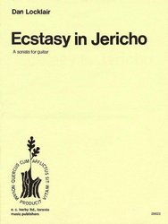 Ecstasy in Jericho by Dan Locklair - a sonata for guitar / sonáta pro kytaru