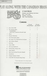 Play Along with the Canadian Brass (easy) + Audio Online  lesní roh (f horn)
