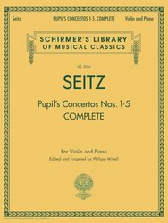 SEITZ – Pupil&apos;s Concertos No.1-5 - COMPLETE - housle &amp; klavír