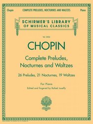 CHOPIN - Complete Preludes, Nocturnes &amp; Waltzes / klavír