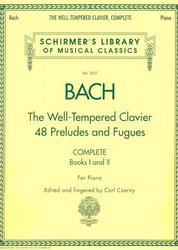 Bach - The Well-Tempered Clavier (Dobře temperovaný klavír), Complete (books 1 &amp; 2)