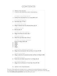 THE VIOLIN COLLECTION (intermadiate level) + Audio Online / housle a klavír