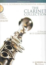 SCHIRMER, Inc. THE CLARINET COLLECTION (intermediate) + Audio Online / klarinet + klavír