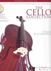 SCHIRMER, Inc. THE CELLO COLLECTION (intermediate - advanced) + 2x CD / violoncello + klavír