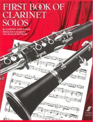 FABER MUSIC FIRST BOOK OF CLARINET SOLOS / klarinet a klavír