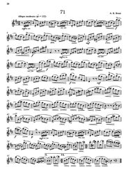 80 Graded Studies for Saxophones 2 (47-80) / 80 cvičení se stoupající obtížností pro saxofony (47-80)