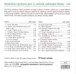 HUDEBNÍ VÝCHOVA PRO 3.ročník ZŠ  -  CD