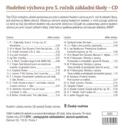 HUDEBNÍ VÝCHOVA PRO 5.ročník ZŠ  -  CD