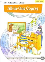 ALFRED PUBLISHING CO.,INC. Alfred's Basic PIANO All-in-One Course 3 - klavírní lekce * hud
