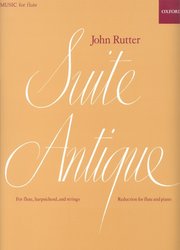 SUITE ANTIQUE by Rutter John flute + piano / příčná flétna a klavír