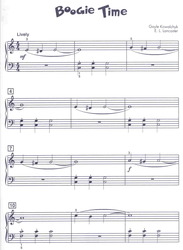 Boogie 'n' Blues 1 for beginning pianists
