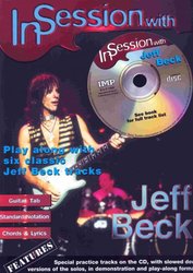 International Music Publicatio In Session with Jeff Beck + CD / kytara + tabulatura