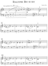 JAZZ, RAGS, BLUES 1 by Martha Mier      piano solo / sólo klavír