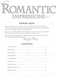 ROMANTIC IMPRESSIONS book 1 / sólo klavír