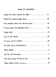 CHRISTMAS BOOK accordion - easy, advance, ensemble / akordeon