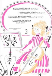 VIOLONCELLO MUSIC 2 for beginners - Snadné skladby pro violoncello a klavír