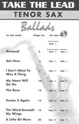TAKE THE LEAD - BALLADS + CD / tenorový saxofon