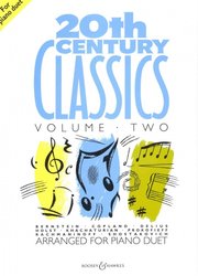 20th CENTURY CLASSICS 2 for piano duet / 1 klavír 4 ruce