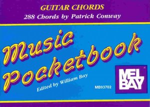 MEL BAY PUBLICATIONS Guitar Chords Music Pocketbook - 288 akordů