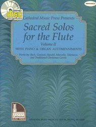 MEL BAY PUBLICATIONS SACRED SOLOS FOR THE FLUTE 2 + CD / příčná flétna + klavír