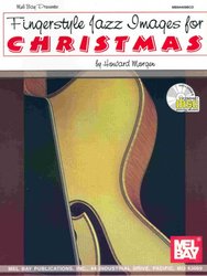 MEL BAY PUBLICATIONS FINGERSTYLE JAZZ IMAGES FOR CHRISTMAS + CD / kytara + tabulatura